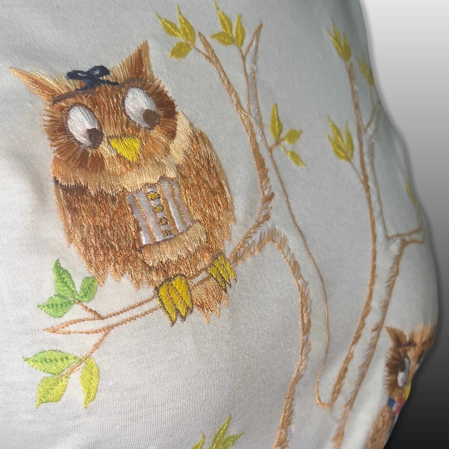 Vintage Embroidered Owl tee
