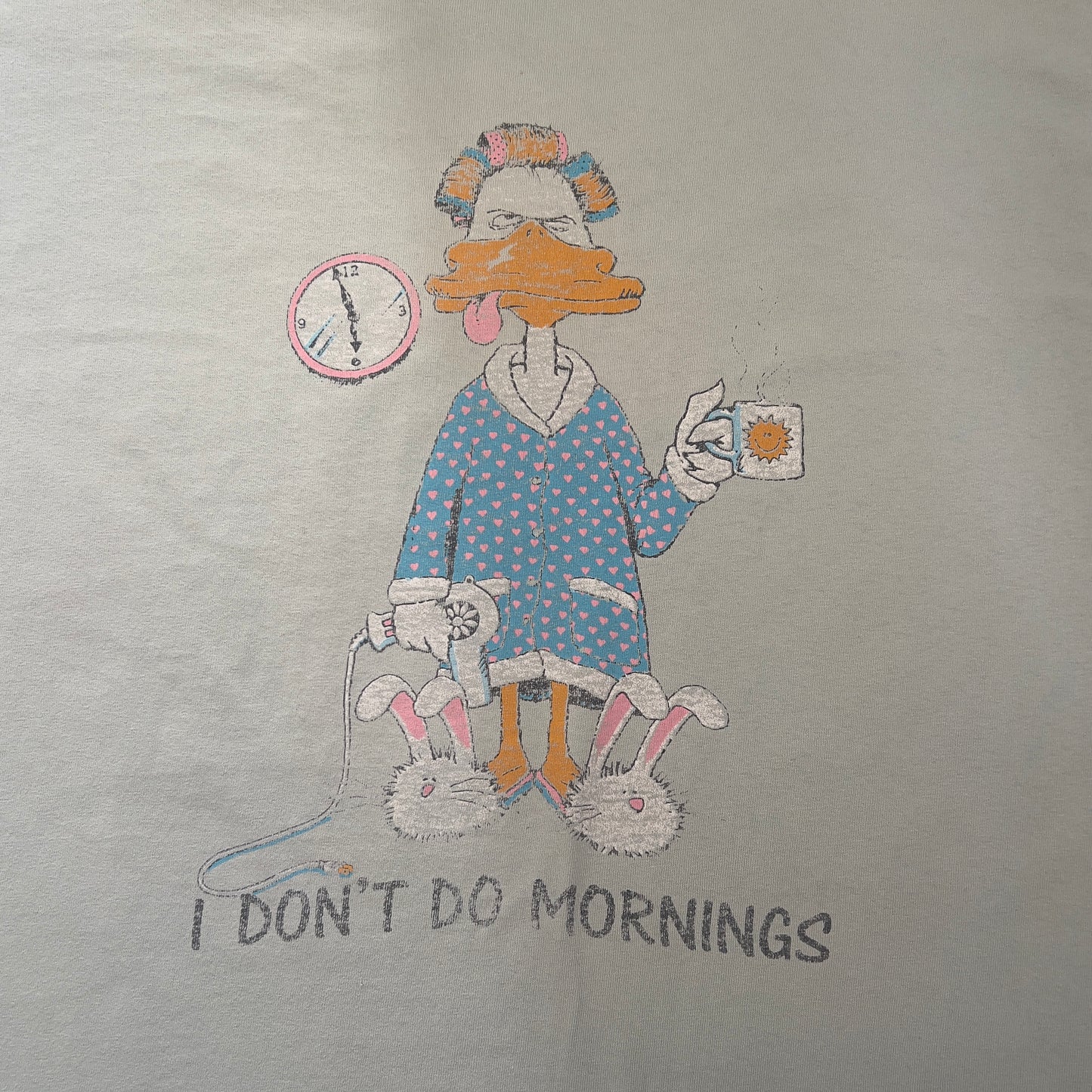 Oversized Funny Duck tee