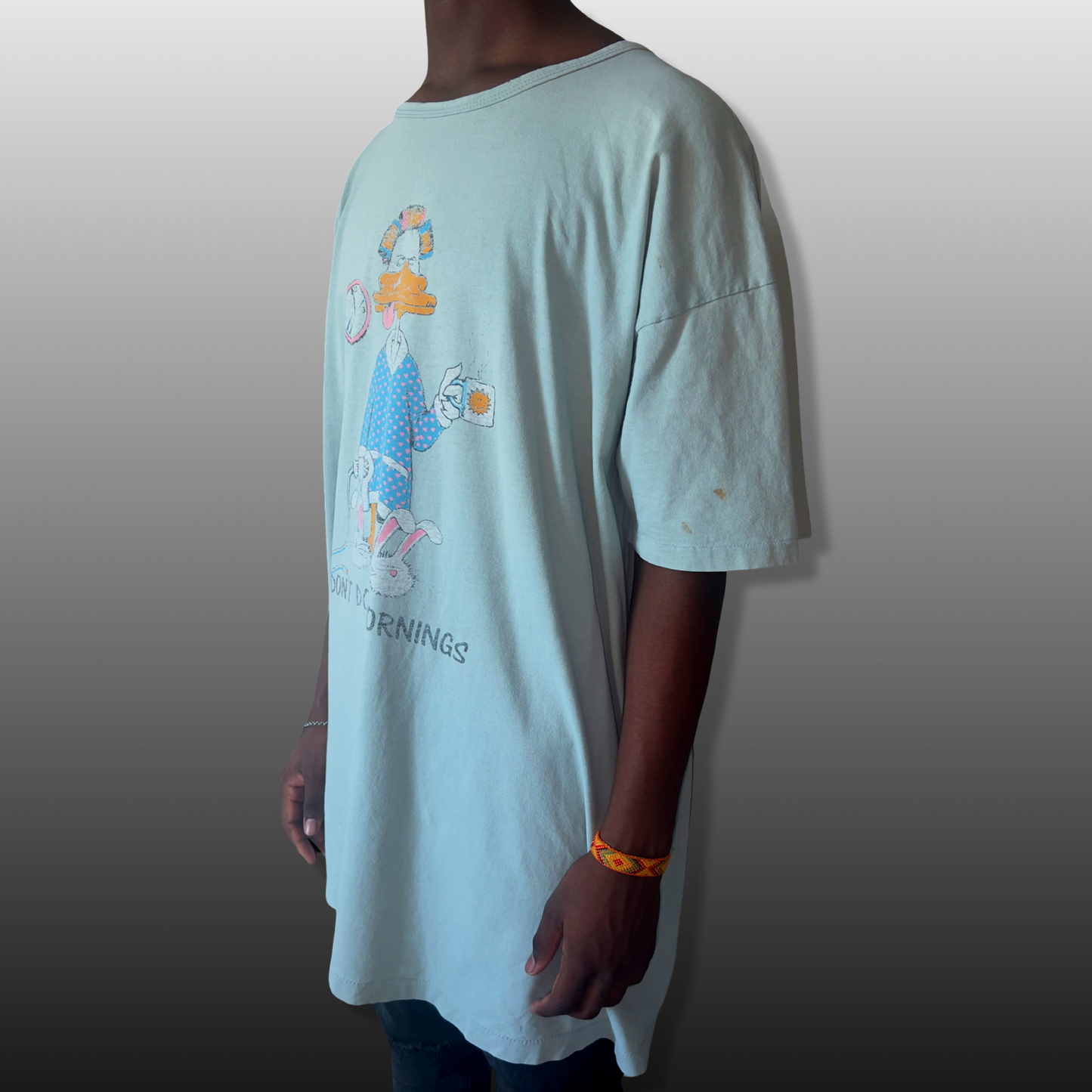 Oversized Funny Duck tee