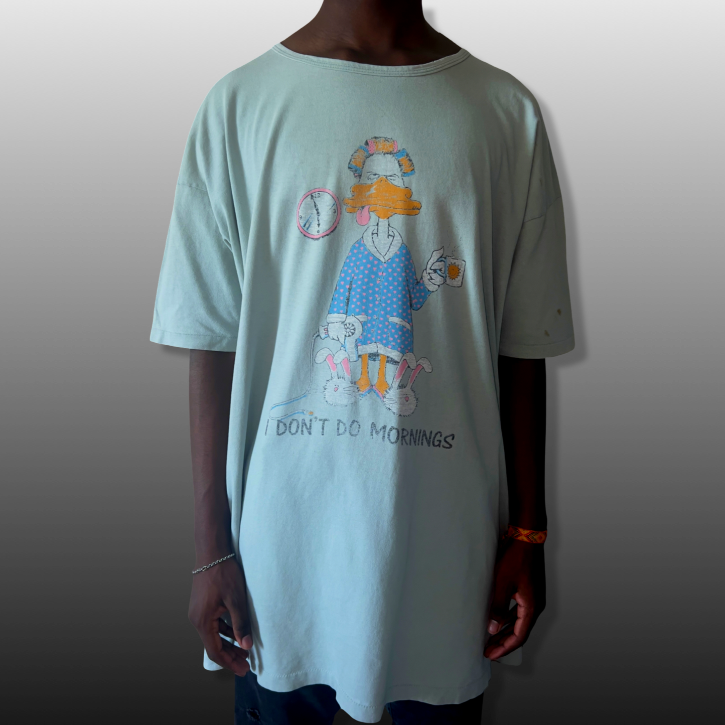 Oversized Funny Duck tee